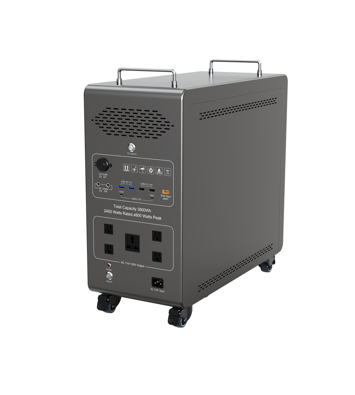 Dory Sentry PLUS 2400W Portable Battery Generator with UPS