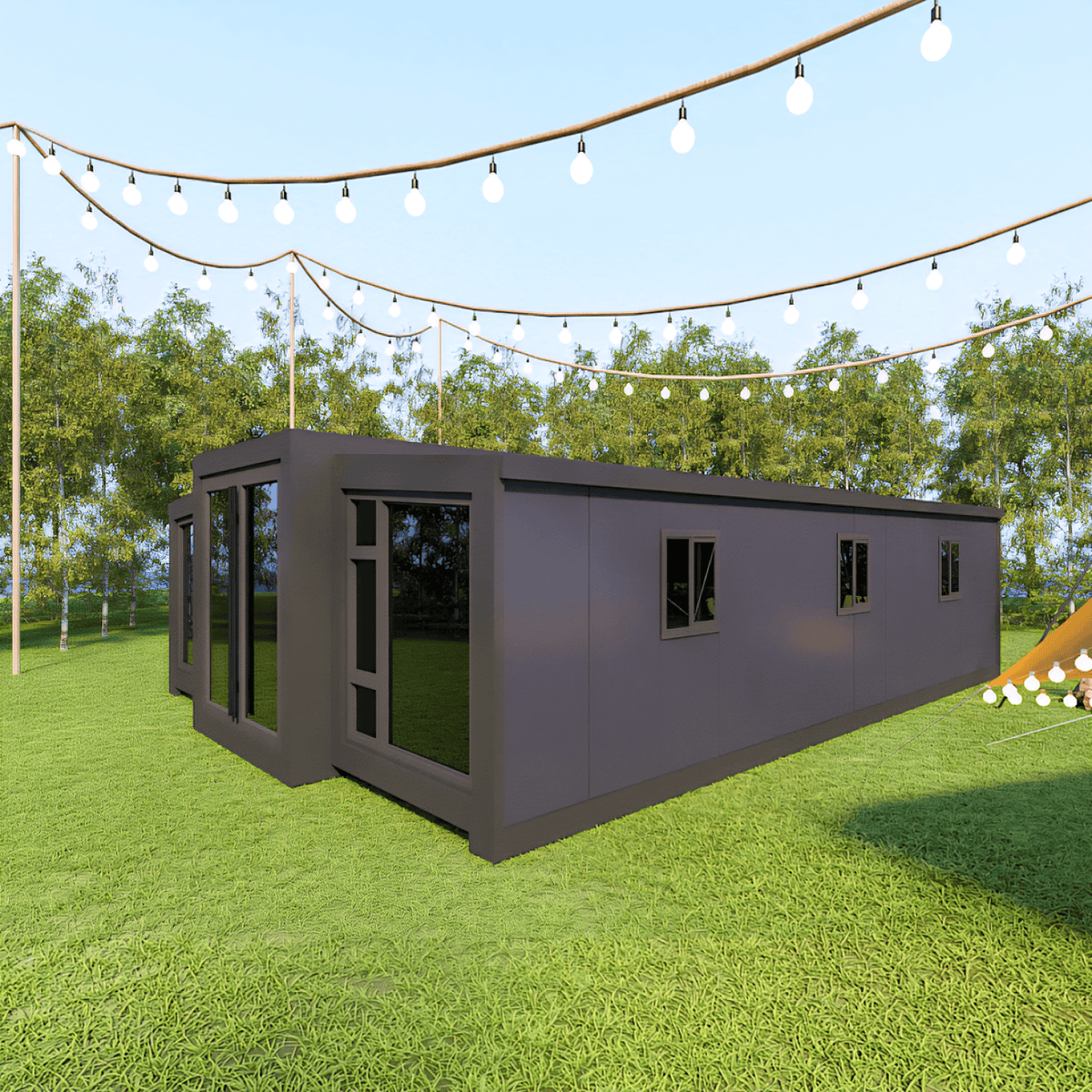 Expandable Tiny Home with Fully Equipped Interior