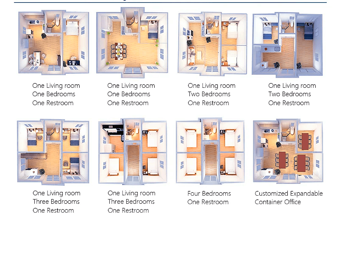 Folding Tiny Home for Compact Living – 20-Ft or 40-Ft
