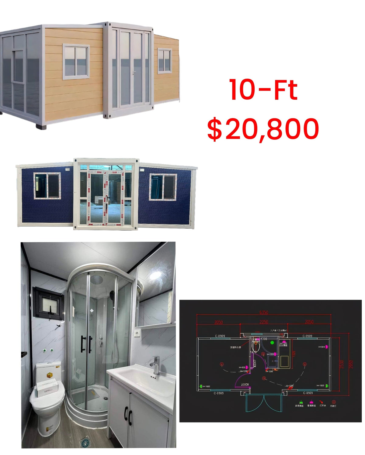 Expandable Tiny Home with Fully Equipped Interior